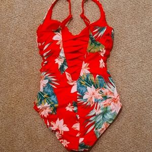 Floral One Piece Swimsuit